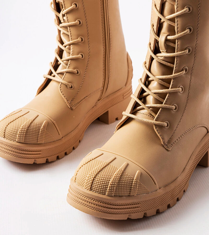 2-Béžové tašky na silnější podrážce od Manara-2