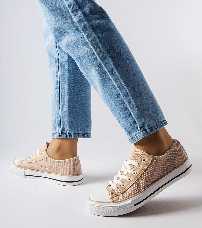 2-Bežové tenisky Landro-2