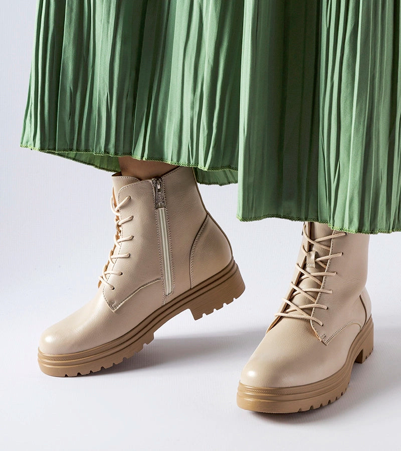 1-Béžové vlněné trapery Vinceza-1