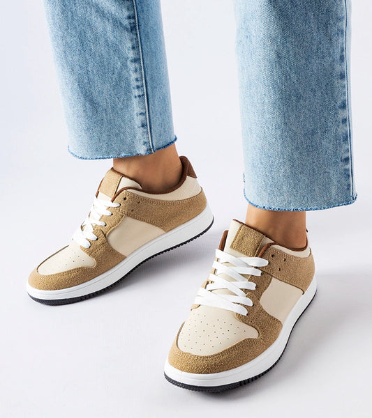 2-Bežové tenisky Jacqueline-2