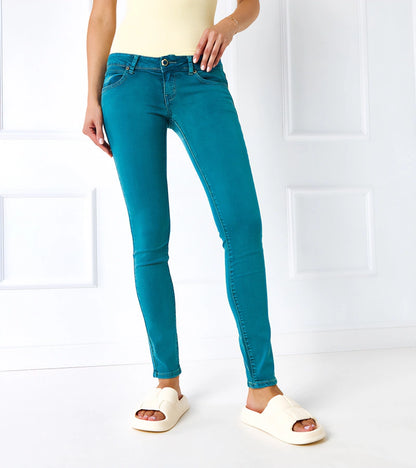 2-Zelené látkové kalhoty Faucher FD-243-2 GREEN-2