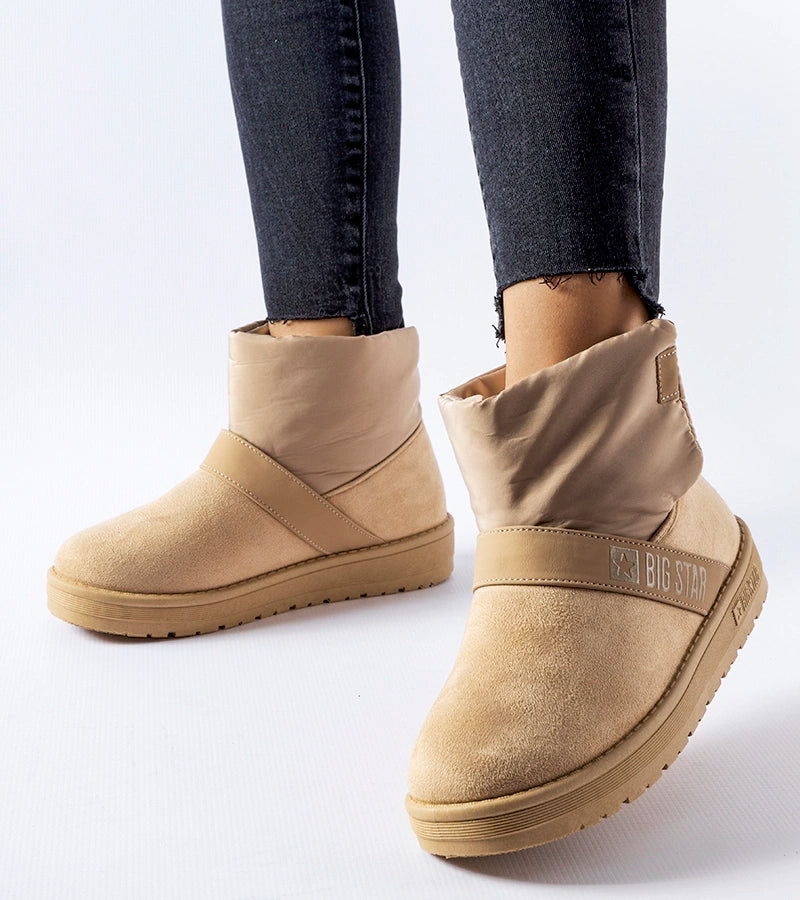 2-Beige sněhule Big Star MM274152-2