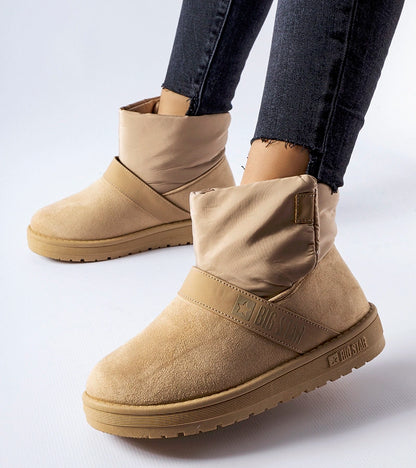 1-Beige sněhule Big Star MM274152-1