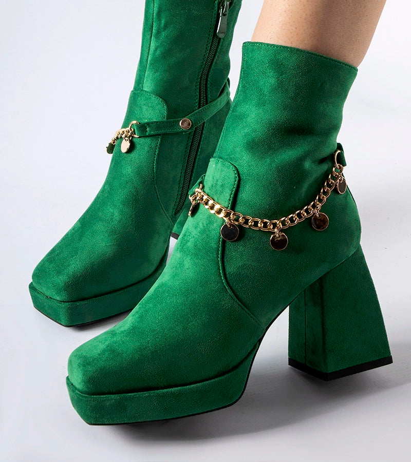 2-Zelené podšívky s přívěskem Saviore-2