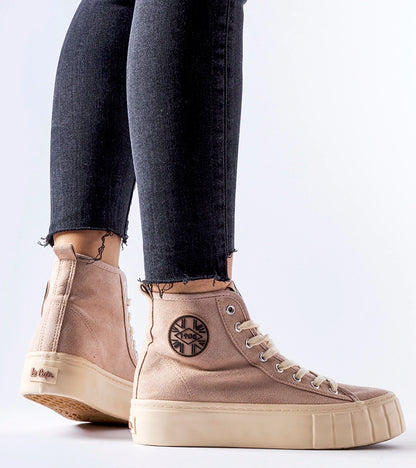 3-Beige tenisky Lee Cooper LCJ-22-31-1434L-3