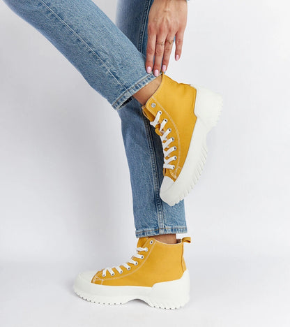 3-Žluté kotníkové tenisky Ronchis-3