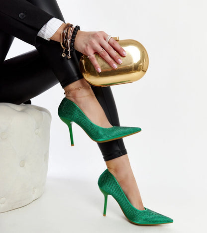 1-Zelené podpatky od značky Liena-1