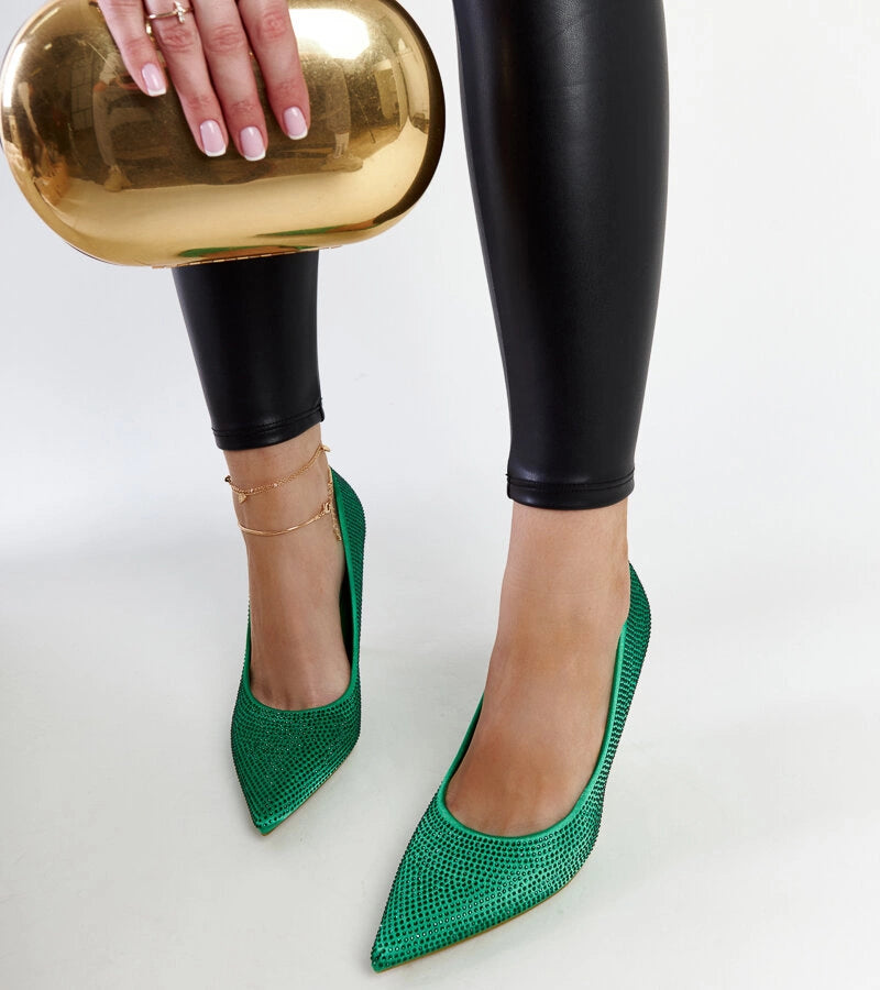 3-Zelené podpatky od značky Liena-3