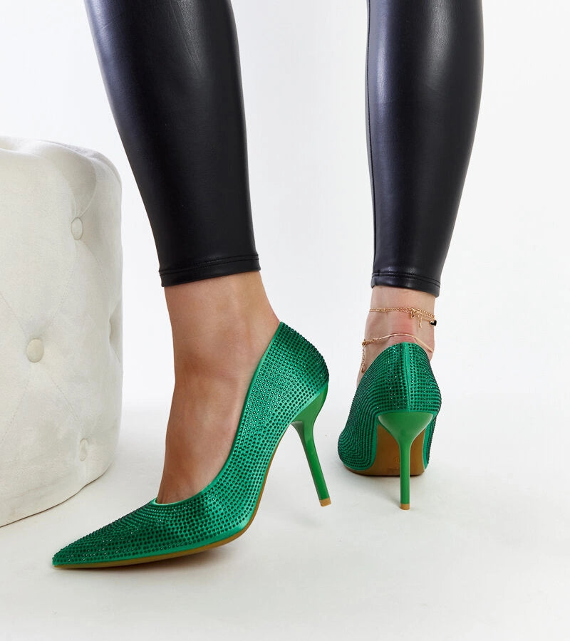 5-Zelené podpatky od značky Liena-5