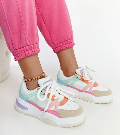 6-Barevné tenisky na platformě Nivi-6