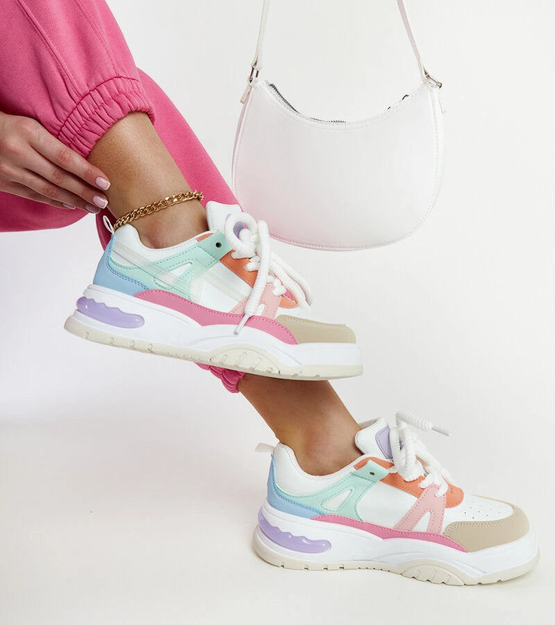 5-Barevné tenisky na platformě Nivi-5