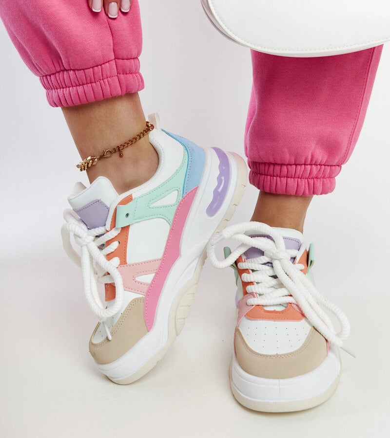 7-Barevné tenisky na platformě Nivi-7