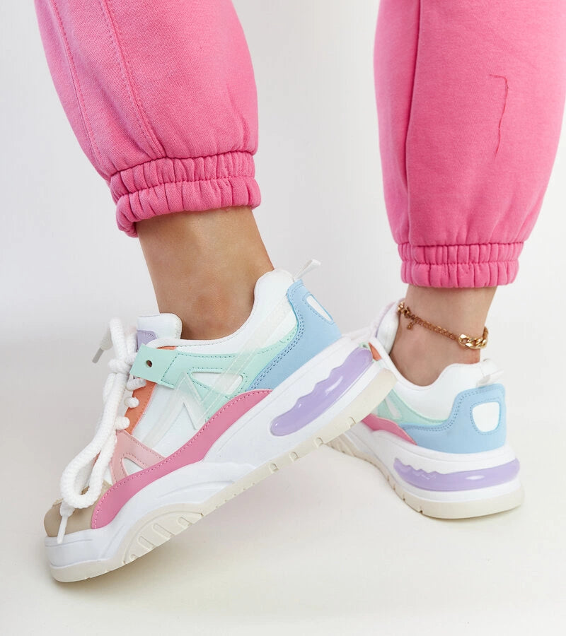 8-Barevné tenisky na platformě Nivi-8