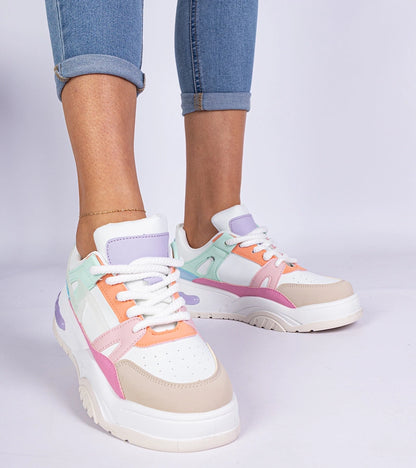 1-Barevné tenisky na platformě Nivi-1