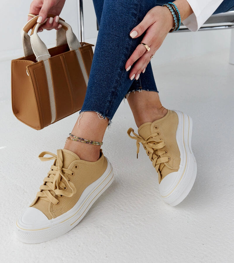 3-Bežové tenisky na platformě Fiori-3