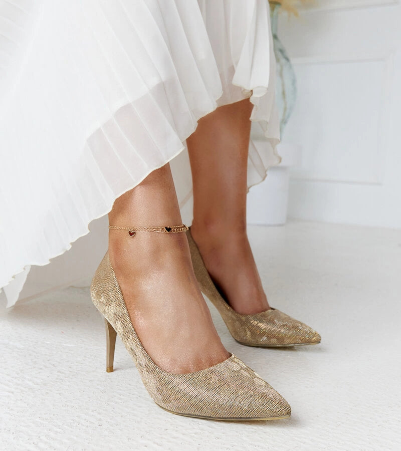 1-Zlaté třpytivé jehly s kůžovou vložkou-1