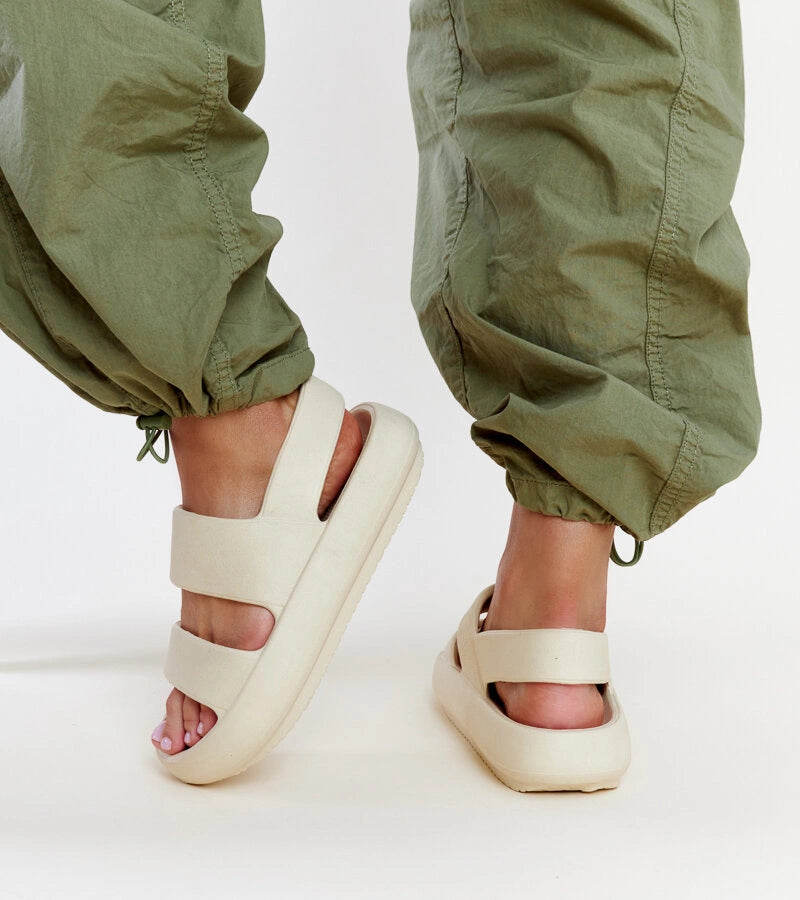 5-Bežové sandály Attiana-5