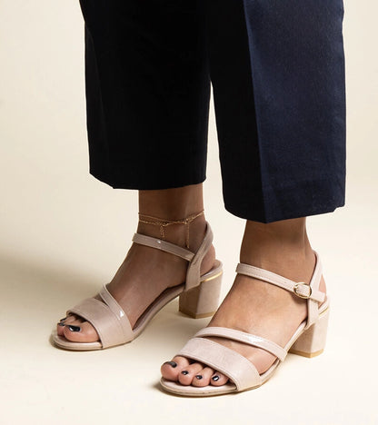 5-Bežové sandály s kombinací materiálů Hambly-5