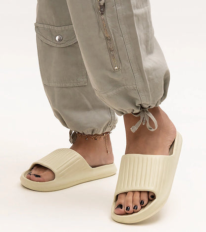 1-Zelené pěnové pantofle Gilly-1