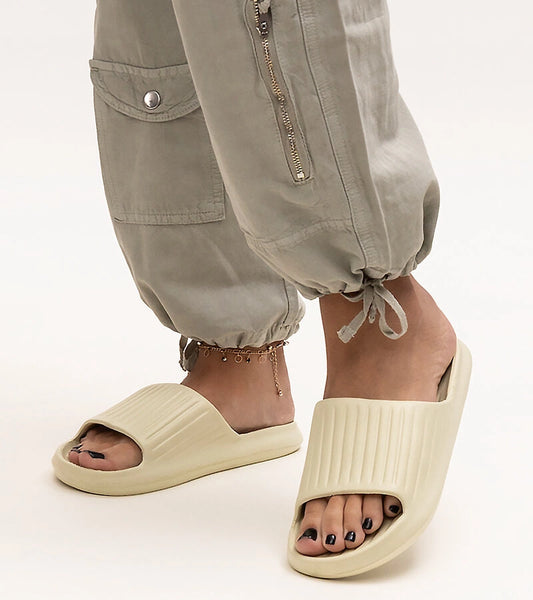 1-Zelené pěnové pantofle Gilly-1