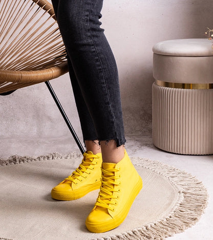 2-Žluté vysoké tenisky Rafife-2