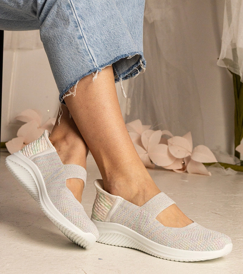 3-Barevné dámské tenisky na reliéfní podrážce Muratti-3