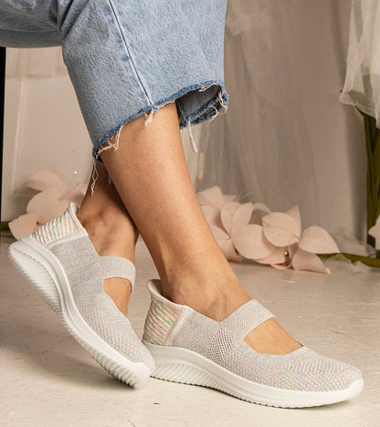 3-Barevné dámské tenisky na reliéfní podrážce Muratti-3