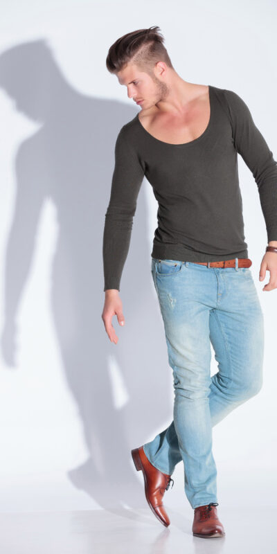 Black trousers