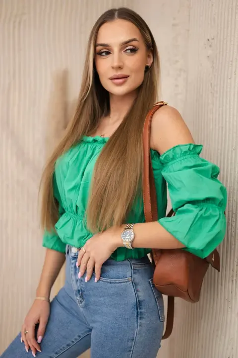 Top s volány Nedjalka – Tmavě zelená