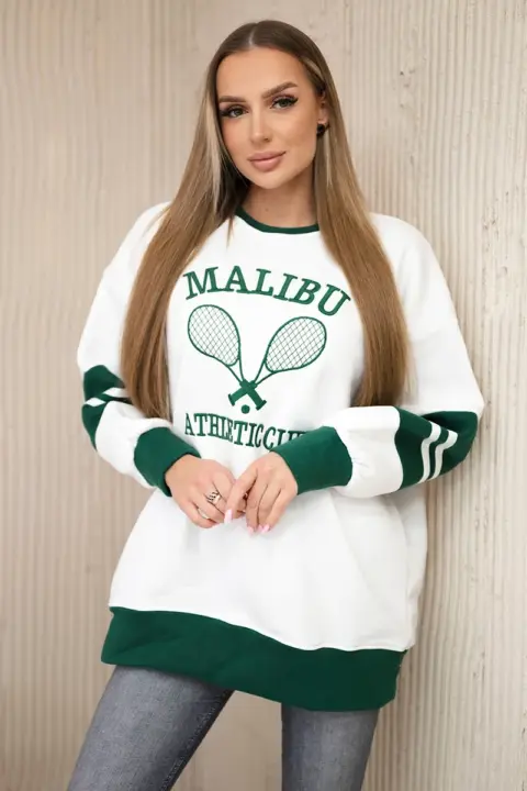 Zateplená mikina Malibu Marijona – Ecru