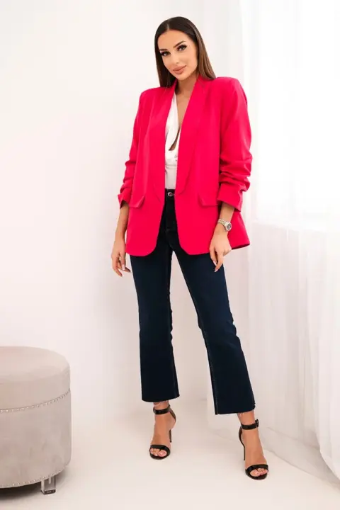 Sako s klopami Christina – Fuchsie