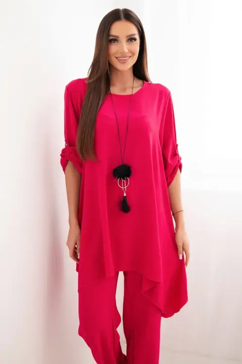 Komplet Ludmila – Fuchsie