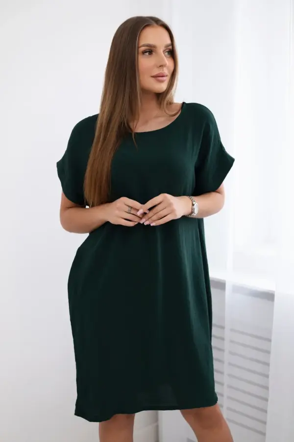Šaty Marianna – Tmavě zelená