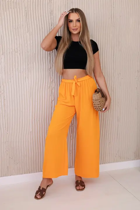 Letní kalhoty Pia – Orange