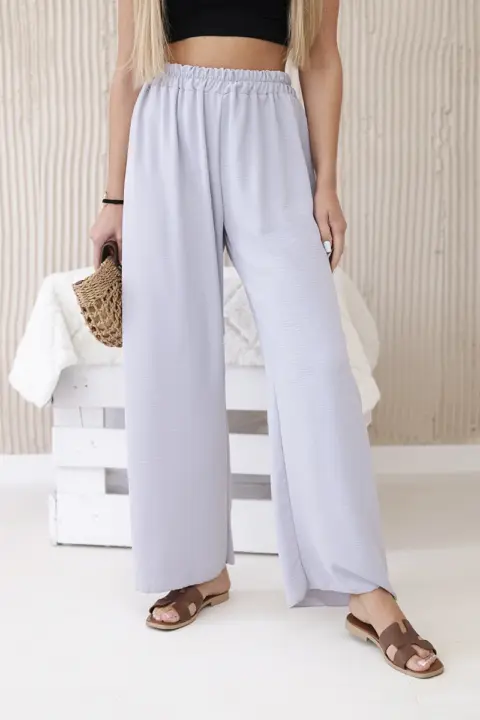 Letní kalhoty Anna – Grey