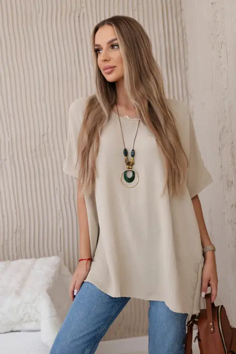 Halenka Selma – Tmavě béžová