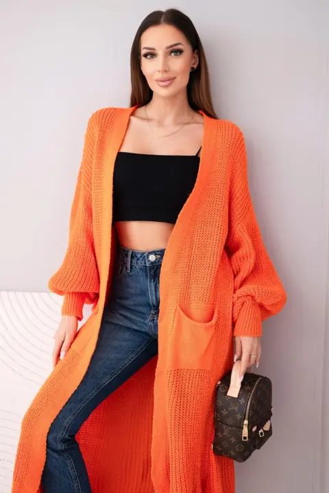 Kardigan Janice – Orange