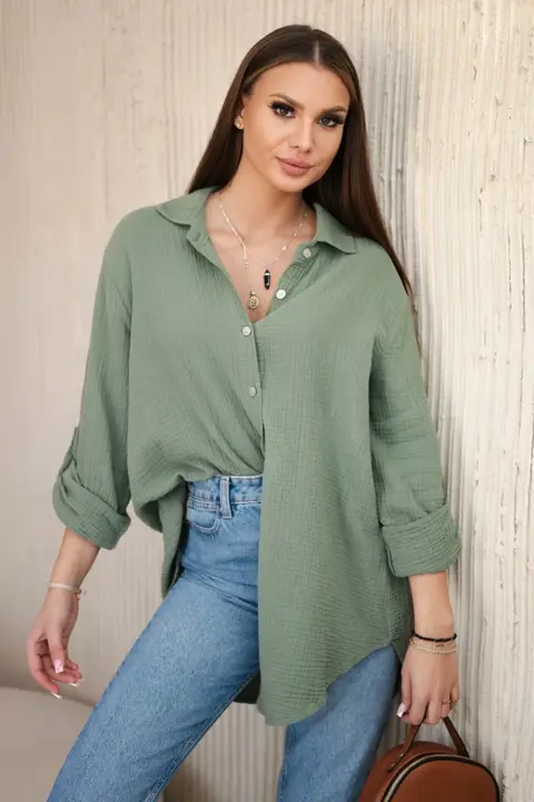 Košile Rodica – Khaki