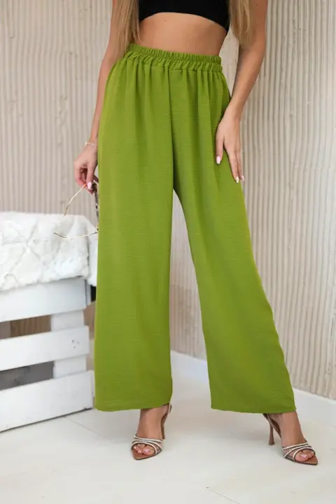 Letní kalhoty Anna – Olive