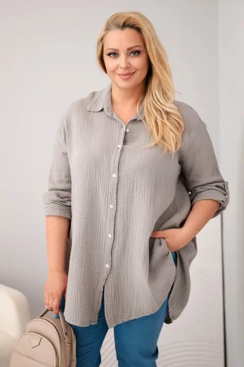 Plus size košile Angelika – Fango