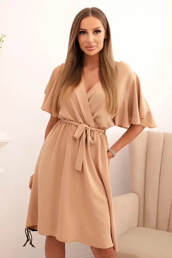 Šaty Camila – Camelová
