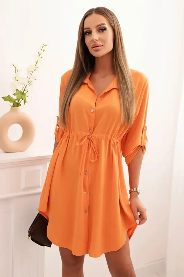 Košilové šaty Helena – Orange
