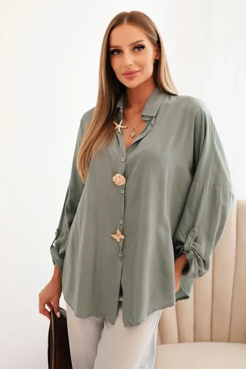 Košile Dagmar – Khaki