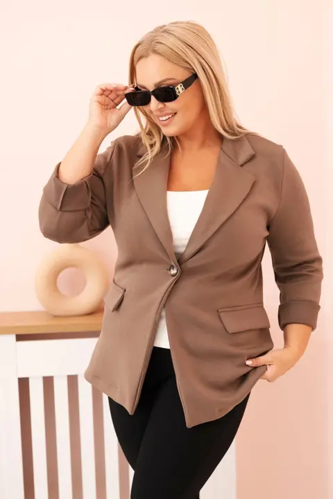 Plus size sako Nicole – Fango