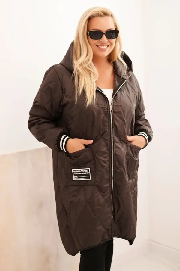 Bunda Florence – Hnědá