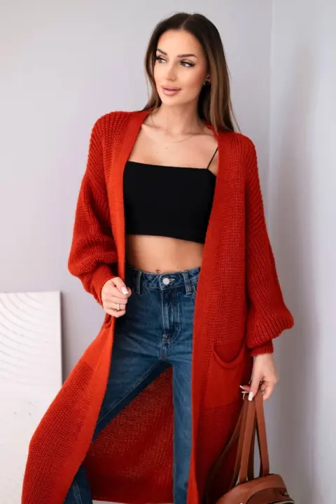 Kardigan Janice – Ruda