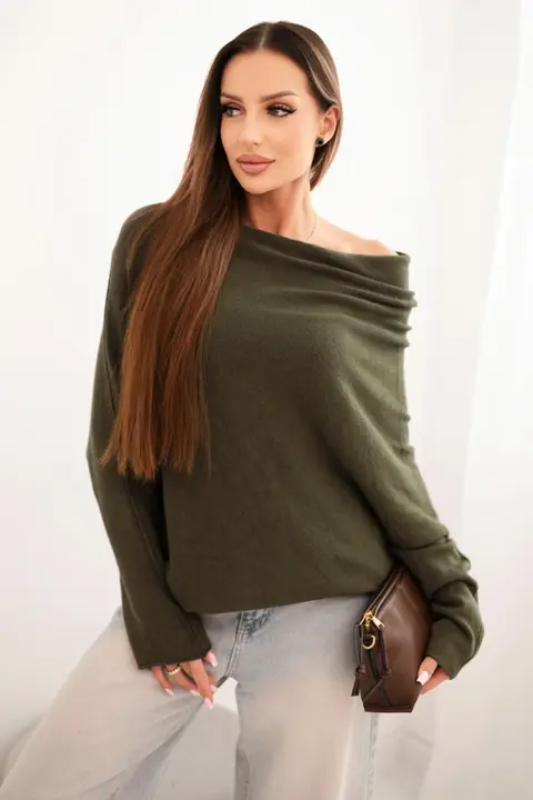 Svetr Verica – Khaki