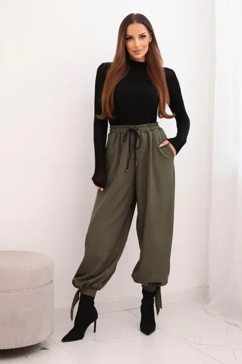 Kalhoty Lea – Khaki
