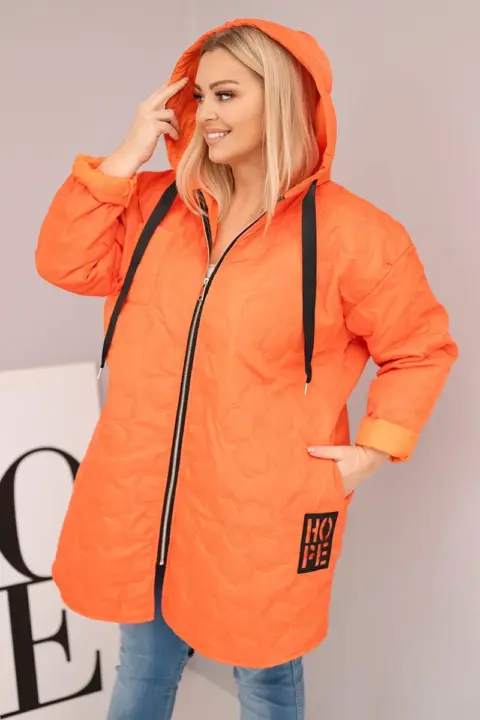 Plus size bunda Kathleen – Orange