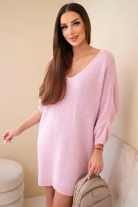 Šaty Albana – Světle růžová